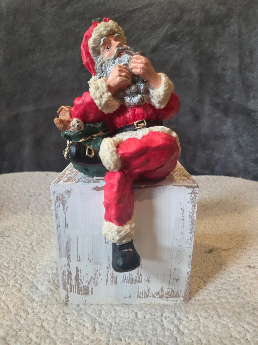 Christmas Shoppe hand painted